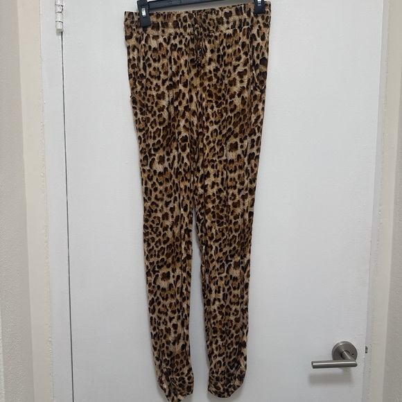 happening in the present Pants - Happening In the Present Leopard Print Pants